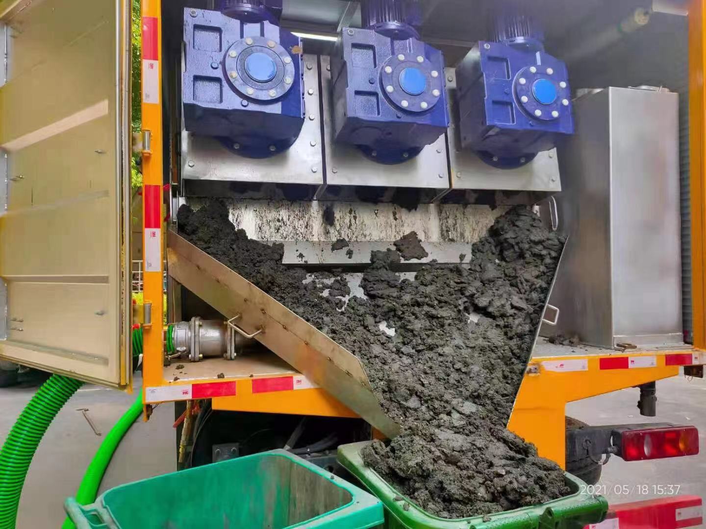 阜新化粪池清掏城市维护站-泥浆净化干湿分离处理